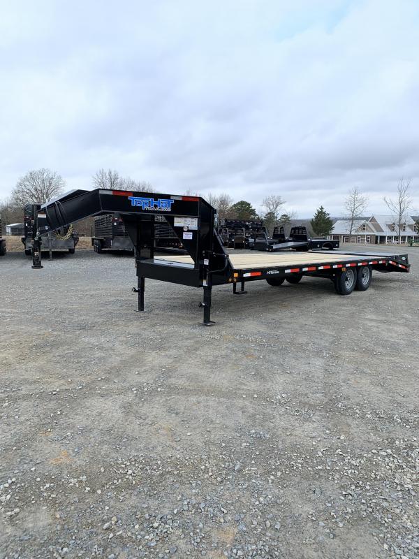 2020 Top Hat Trailers 20' plus 5' GN Flatbed Trailer 2020 Top Hat Trailers 20' plus 5' GN Flatbed Trailer