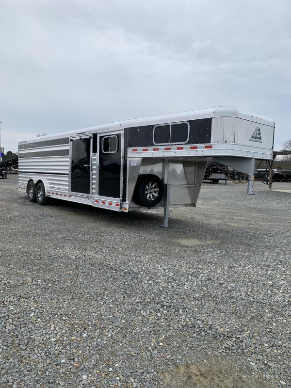 2020 Elite Trailers 8'x25' Show Cattle Stock Trailer 2020 Elite Trailers 8'x25' Show Cattle Stock Trailer
