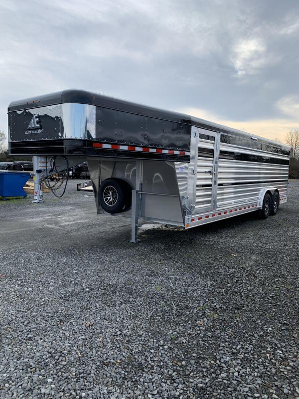 2021 Elite Trailers 8'x24' Show Cattle Stock Trailer 2021 Elite Trailers 8'x24' Show Cattle Stock Trailer