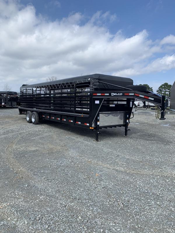 2020 Delco Trailers 28x6.8 Stock Trailer 2020 Delco Trailers 28x6.8 Stock Trailer