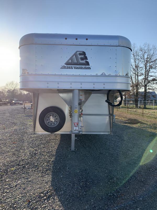 2021 Elite Trailers 8'x28' Show Cattle Stock Trailer 2021 Elite Trailers 8'x28' Show Cattle Stock Trailer