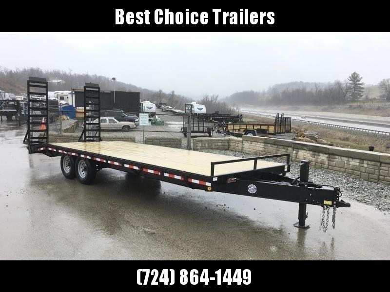 2020 QSA 102x20+4 Beavertail Flatbed Deckover Trailer 13600# GVW 2020 QSA 102x20+4 Beavertail Flatbed Deckover Trailer 13600# GVW