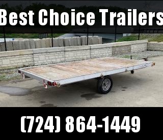 USED 2002 Triton 80" x 154" 3-Place ATV Trailer Quad Hauler USED 2002 Triton 80" x 154" 3-Place ATV Trailer Quad Hauler