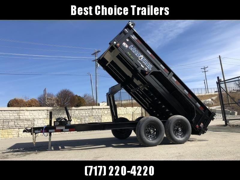 2020 Load Trail 6x12' Dump Trailer 9990# GVW * 2' SIDES * 3-WAY GATE * I-BEAM FRAME * TARP KIT * SCISSOR HOIST * 16" 10-PLY RUBBER * 6" TUBE BED FRAME * 110V CHARGER * ADJUSTABLE COUPLER * 7K JACK * 10GA 2PC SIDES/FLOOR * INTEGRATED KEYWAY * PRIMER 2020 Load Trail 6x12' Dump Trailer 9990# GVW * 2' SIDES * 3-WAY GATE * I-BEAM FRAME * TARP KIT * SCISSOR HOIST * 16" 10-PLY RUBBER * 6" TUBE BED FRAME * 110V CHARGER * ADJUSTABLE COUPLER * 7K JACK * 10GA 2PC SIDES/FLOOR * INTEGRATED KEYWAY * PRIMER