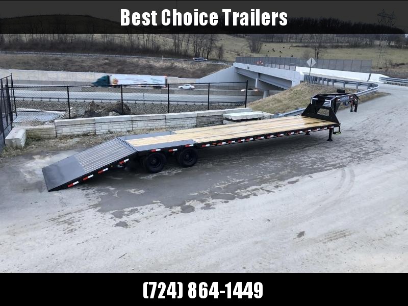 2020 Load Trail 102x40' Gooseneck Hydraulic Dovetail Deckover Trailer 25990# GVW * DUAL HYDRAULIC JACKS * DEXTER 12K AXLES * EOH DISC BRAKES * HYDRAULIC DOVETAIL * HDSS SUSPENSION * UNDER FRAME & PIPE BRIDGE * WINCH PLATE * FRONT AND SIDE TOOLBOXES * PIER 2020 Load Trail 102x40' Gooseneck Hydraulic Dovetail Deckover Trailer 25990# GVW * DUAL HYDRAULIC JACKS * DEXTER 12K AXLES * EOH DISC BRAKES * HYDRAULIC DOVETAIL * HDSS SUSPENSION * UNDER FRAME & PIPE BRIDGE * WINCH PLATE * FRONT AND SIDE TOOLBOXES * PIER