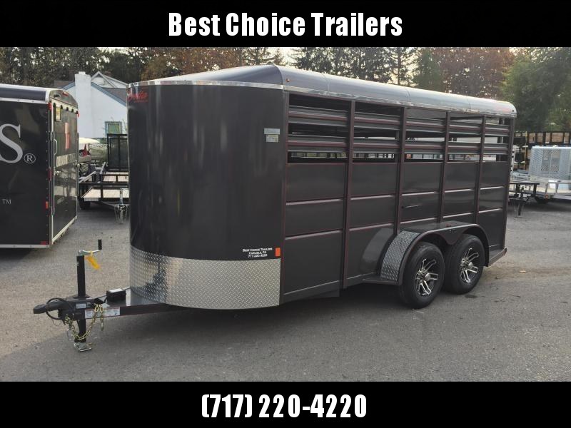 2020 Delta 16' Livestock Trailer 7000# GVW * GREY * CENTER GATE * ESCAPE DOOR * DEXTER 2020 Delta 16' Livestock Trailer 7000# GVW * GREY * CENTER GATE * ESCAPE DOOR * DEXTER