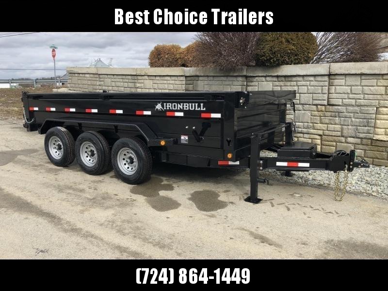 2020 Iron Bull 7x16' Dump Trailer 21000# GVW * RAMPS * TARP * SCISSOR * SPARE MOUNT * DUAL JACKS * I-BEAM FRAME 2020 Iron Bull 7x16' Dump Trailer 21000# GVW * RAMPS * TARP * SCISSOR * SPARE MOUNT * DUAL JACKS * I-BEAM FRAME