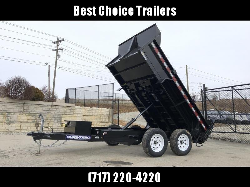 2020 Sure-Trac 6x10' LowPro Dump Trailer 7000# GVW * RAMPS * COMBO GATE 2020 Sure-Trac 6x10' LowPro Dump Trailer 7000# GVW * RAMPS * COMBO GATE