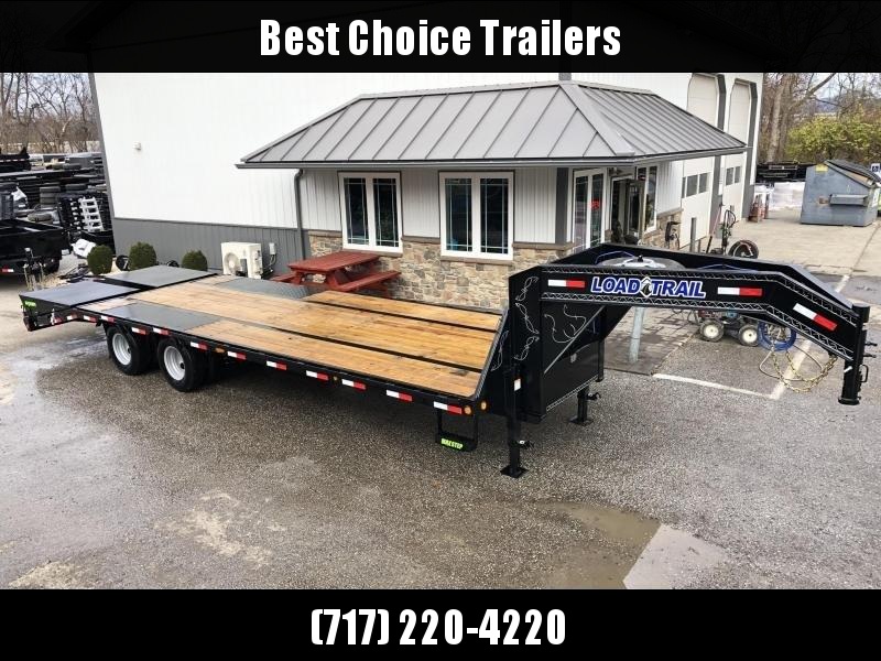 2020 Load Trail 102x28' Gooseneck Beavertail Deckover Flatbed 25990# Trailer * GP0228122 * DEXTER 12K AXLES * EOH DISC BRAKES * MAX Ramps * HDSS Suspension 2020 Load Trail 102x28' Gooseneck Beavertail Deckover Flatbed 25990# Trailer * GP0228122 * DEXTER 12K AXLES * EOH DISC BRAKES * MAX Ramps * HDSS Suspension