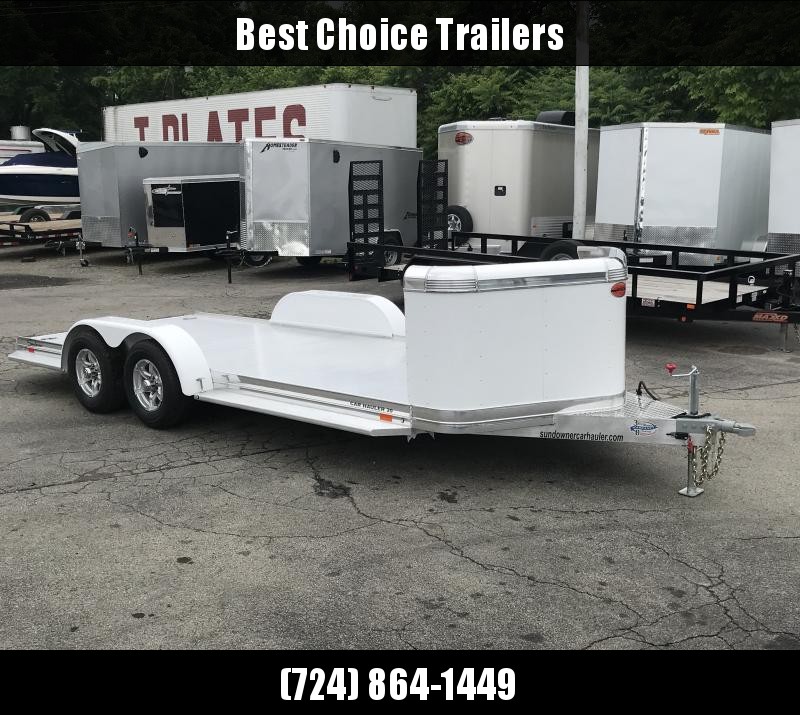 2019 Sundowner Trailers 7x19' 8050# GVW CH19BP * DELUXE ALUMINUM * TORSION * EXTRUDED * POLISHED * PAINTED FENDERS * 3' STONEGUARD * UPGRADED RUBBER * RUNNING BOARDS * CLEARANCE 2019 Sundowner Trailers 7x19' 8050# GVW CH19BP * DELUXE ALUMINUM * TORSION * EXTRUDED * POLISHED * PAINTED FENDERS * 3' STONEGUARD * UPGRADED RUBBER * RUNNING BOARDS * CLEARANCE