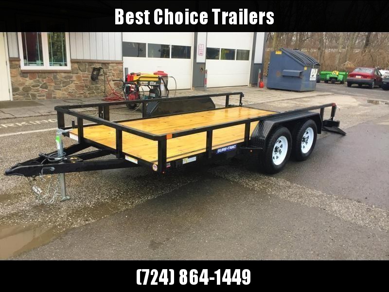 2019 Sure-Trac 7x18' Tube Top Utility Landscape Trailer 7000# GVW * CLEARANCE 2019 Sure-Trac 7x18' Tube Top Utility Landscape Trailer 7000# GVW * CLEARANCE