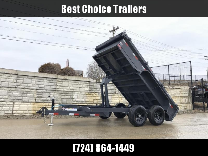 2020 Lamar 77x10' 9990# GVW Low Profile Dump Trailer * SCISSOR HOIST * DROP JACK * DELUXE TARP KIT * ADJUSTABLE COUPLER * CHARCOAL * SPARE MT * RIGID RAILS * HARD TO FIND WIDTH!! 2020 Lamar 77x10' 9990# GVW Low Profile Dump Trailer * SCISSOR HOIST * DROP JACK * DELUXE TARP KIT * ADJUSTABLE COUPLER * CHARCOAL * SPARE MT * RIGID RAILS * HARD TO FIND WIDTH!!