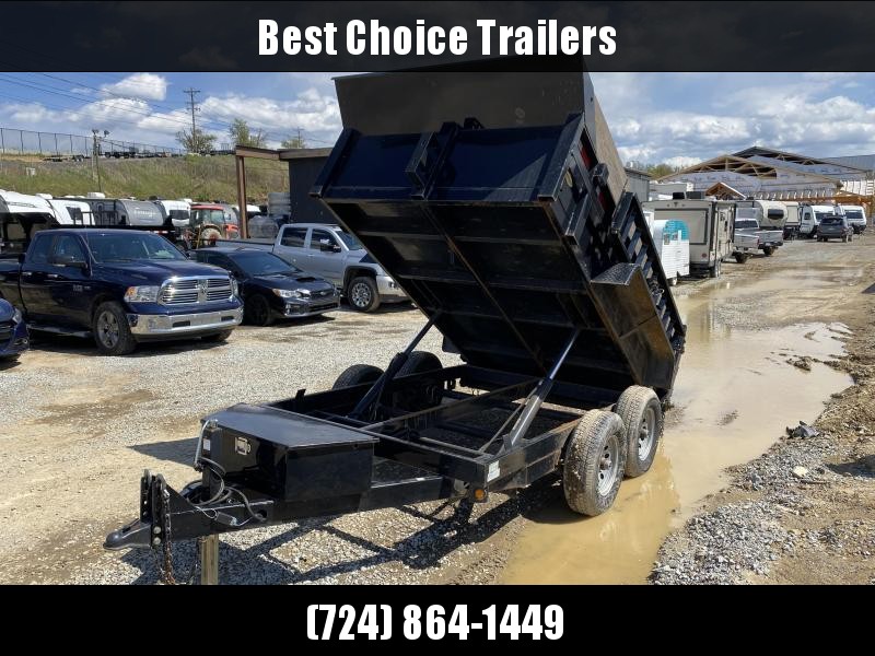 USED 2016 Griffin 6X10' 9990# GVW Dump Trailer * DUAL RAM HOIST * RAMPS * ADJUSTABLE COUPLER * BULKHEAD * COMBO GATE * USED 2016 Griffin 6X10' 9990# GVW Dump Trailer * DUAL RAM HOIST * RAMPS * ADJUSTABLE COUPLER * BULKHEAD * COMBO GATE *