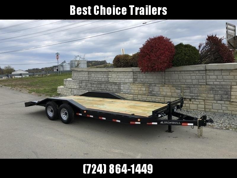 2020 Ironbull 102x22' Wood Deck Car Trailer 14000# GVW * 102" DECK * DRIVE OVER FENDERS * BUGGY HAULER 2020 Ironbull 102x22' Wood Deck Car Trailer 14000# GVW * 102" DECK * DRIVE OVER FENDERS * BUGGY HAULER