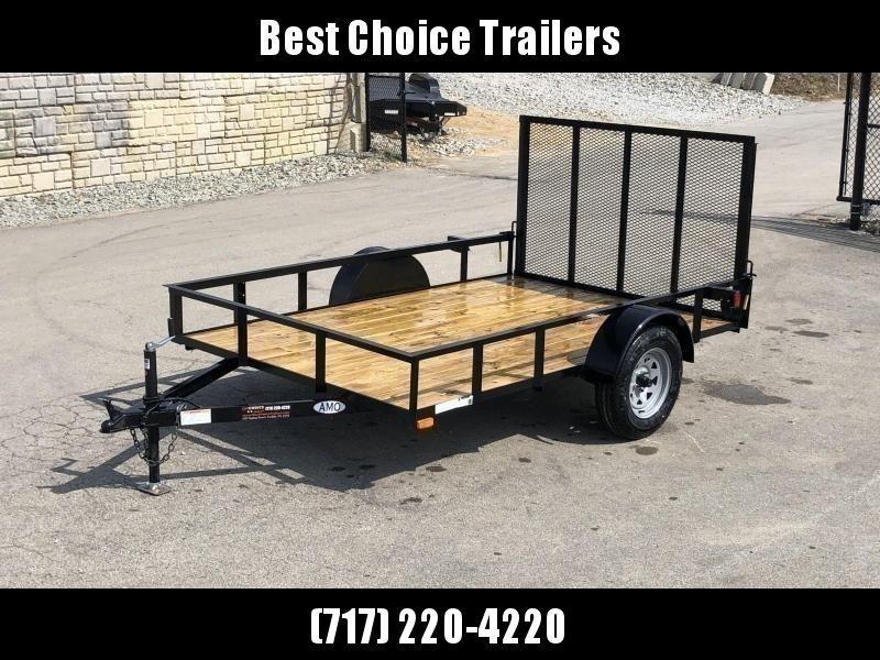 2020 AMO 78x10' Utility Landscape Trailer 2990# GVW * 4' GATE * TOOLESS GATE REMOVAL * 3500# AXLE * 15" RADIAL TIRES 2020 AMO 78x10' Utility Landscape Trailer 2990# GVW * 4' GATE * TOOLESS GATE REMOVAL * 3500# AXLE * 15" RADIAL TIRES