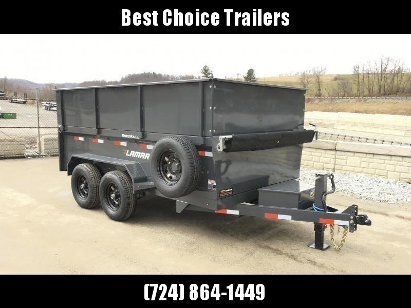 2020 Lamar DM10 77x12' 9990# Low Profile Dump Trailer * 3.5' HIGH SIDES * 12K JACK * TARP KIT * ADJUSTABLE COUPLER * CHARCOAL * SPARE TIRE 2020 Lamar DM10 77x12' 9990# Low Profile Dump Trailer * 3.5' HIGH SIDES * 12K JACK * TARP KIT * ADJUSTABLE COUPLER * CHARCOAL * SPARE TIRE