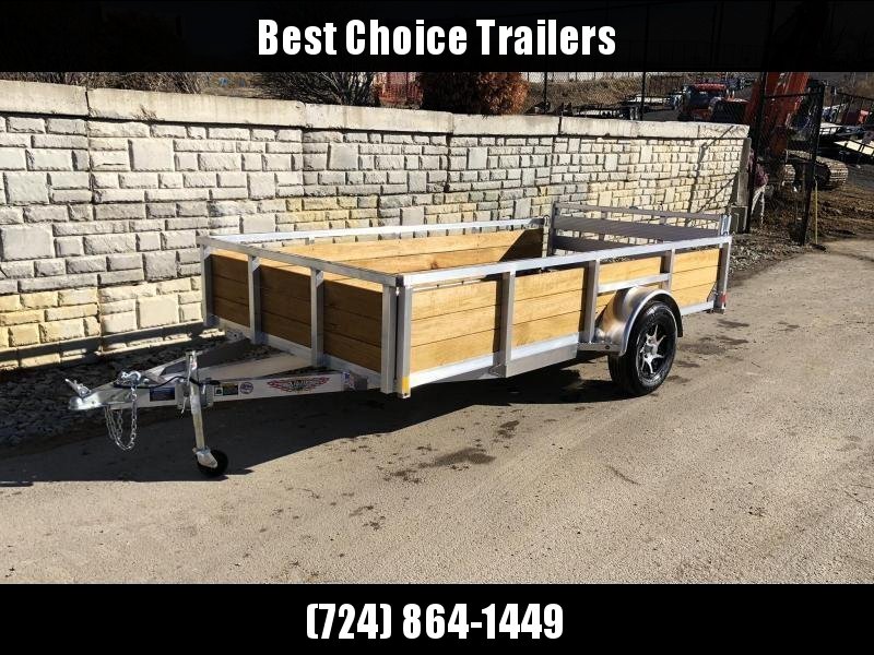 2020 H&H 76"x12' Aluminum Wood High Side Utility Landscape Trailer 2990# GVW * BI FOLD GATE * ALUMINUM WHEELS 2020 H&H 76"x12' Aluminum Wood High Side Utility Landscape Trailer 2990# GVW * BI FOLD GATE * ALUMINUM WHEELS