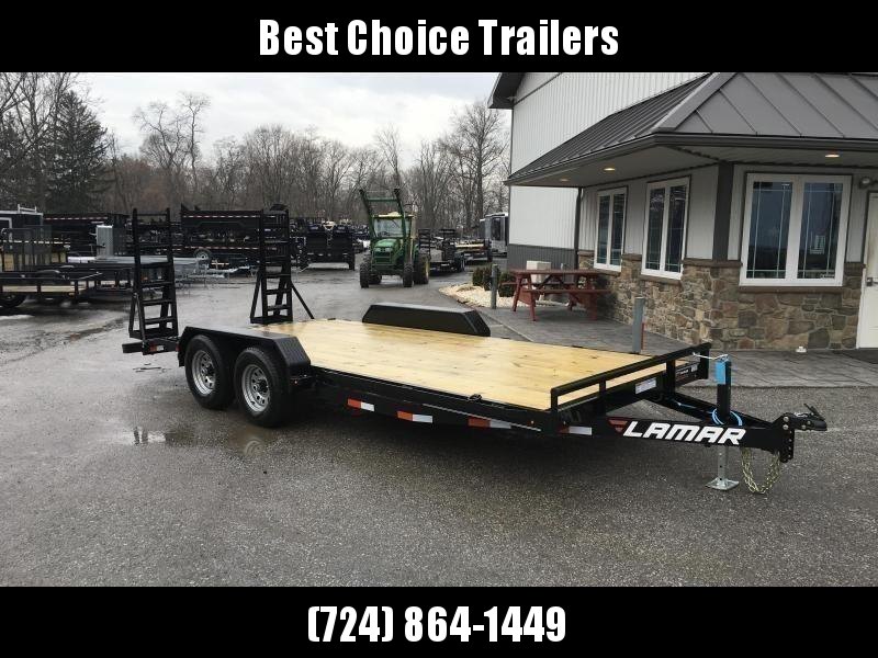 2019 Lamar 7x18' 9990# Lowboy Equipment Trailer * DROP LEG JACK * ADJUSTABLE COUPLER * CHARCOAL 2019 Lamar 7x18' 9990# Lowboy Equipment Trailer * DROP LEG JACK * ADJUSTABLE COUPLER * CHARCOAL