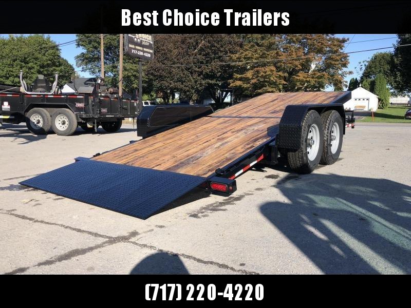 2020 Sure-Trac Tilt Bed Equipment Trailer 7'x18' 14000# * OAK DECK 2020 Sure-Trac Tilt Bed Equipment Trailer 7'x18' 14000# * OAK DECK