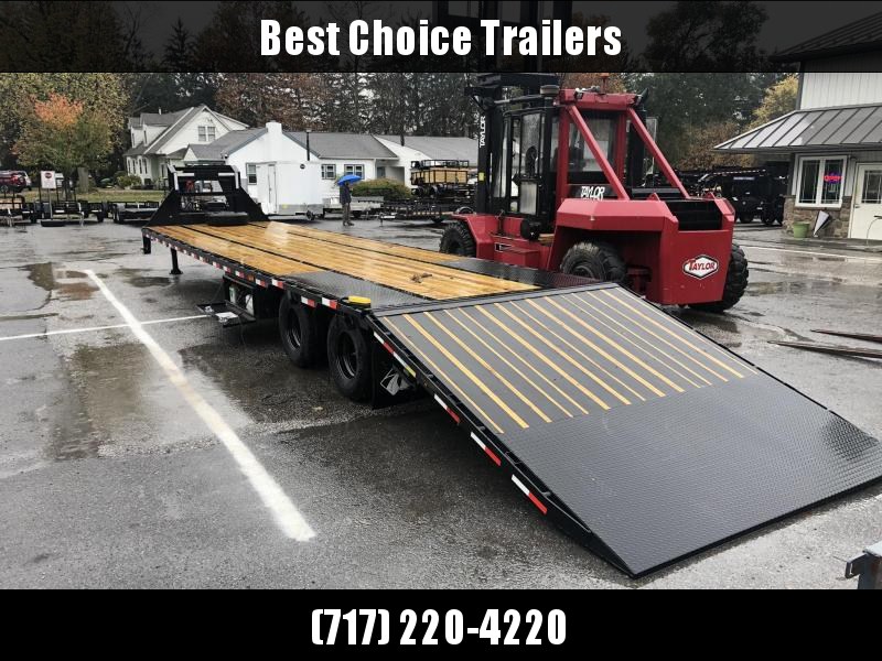 2020 Load Trail 102x40' Gooseneck Deckover Hydraulic Dovetail Trailer 25900# * 12K DEXTER EOH DISC BRAKES * HYDRAULIC DOVETAIL * DUAL HYDRAULIC JACKS * HDSS SUSPENSION * UNDER FRAME & PIPE BRIDGE 2020 Load Trail 102x40' Gooseneck Deckover Hydraulic Dovetail Trailer 25900# * 12K DEXTER EOH DISC BRAKES * HYDRAULIC DOVETAIL * DUAL HYDRAULIC JACKS * HDSS SUSPENSION * UNDER FRAME & PIPE BRIDGE