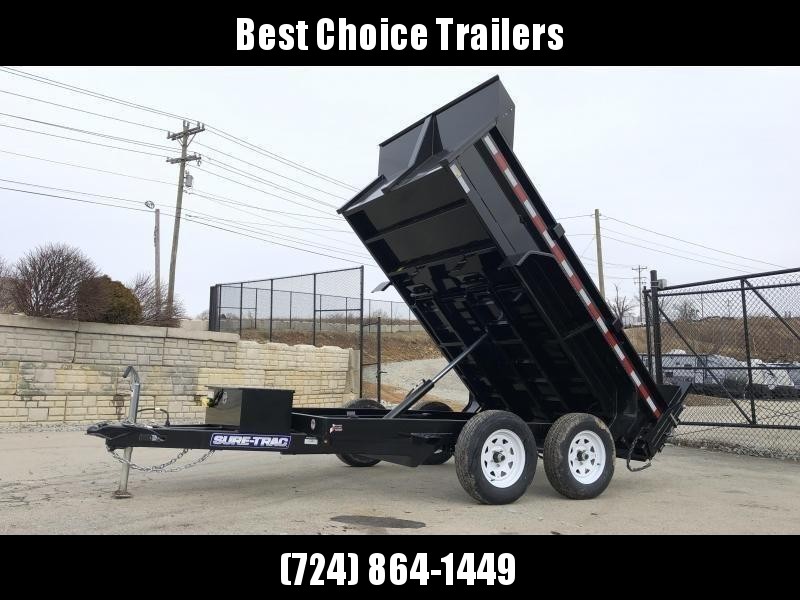2020 Sure-Trac 6x10' LowPro Dump Trailer 7000# GVW * RAMPS * COMBO GATE 2020 Sure-Trac 6x10' LowPro Dump Trailer 7000# GVW * RAMPS * COMBO GATE