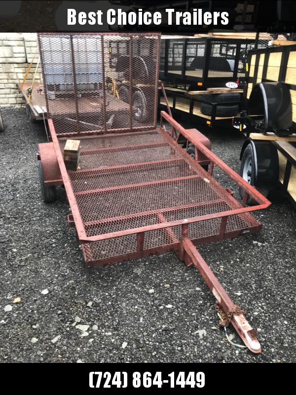 USED Mustang Trailers 5x10' Utility Landscape Trailer 2000# GVW USED Mustang Trailers 5x10' Utility Landscape Trailer 2000# GVW