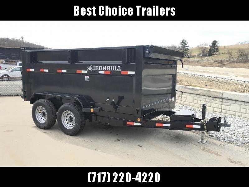 2018 Ironbull 7x12' 4' HIGH SIDE Dump Trailer 14000# GVW RAMPS * CLEARANCE * RAMPS * TARP * SCISSOR * SPARE MOUNT * STACKED I-BEAM FRAME * 6" BEDFRAME * 10GA BED & WALLS 2018 Ironbull 7x12' 4' HIGH SIDE Dump Trailer 14000# GVW RAMPS * CLEARANCE * RAMPS * TARP * SCISSOR * SPARE MOUNT * STACKED I-BEAM FRAME * 6" BEDFRAME * 10GA BED & WALLS