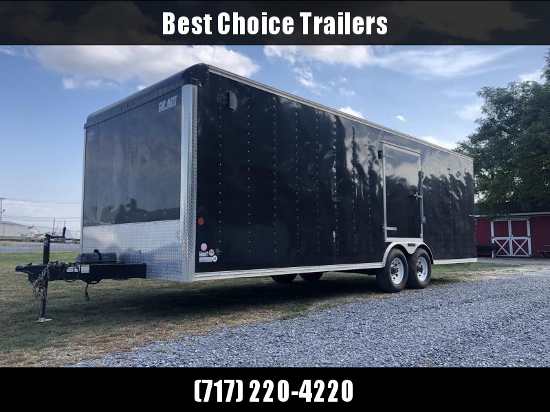 USED 2015 Car Mate 8.5x24' Enclosed Car Hauler Trailer * DEXTER'S * TORSION * CABINETS * ESCAPE DOOR USED 2015 Car Mate 8.5x24' Enclosed Car Hauler Trailer * DEXTER'S * TORSION * CABINETS * ESCAPE DOOR