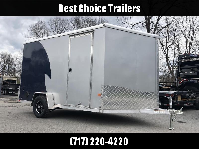 2019 Neo 7x12 NAMR Aluminum Enclosed Motorcycle Trailer SINGLE AXLE 2990# GVW * INDIGO & SILVER * VINYL WALLS * ALUMINUM WHEELS * +12" HEIGHT UTV SPORTS PACKAGE 2019 Neo 7x12 NAMR Aluminum Enclosed Motorcycle Trailer SINGLE AXLE 2990# GVW * INDIGO & SILVER * VINYL WALLS * ALUMINUM WHEELS * +12" HEIGHT UTV SPORTS PACKAGE