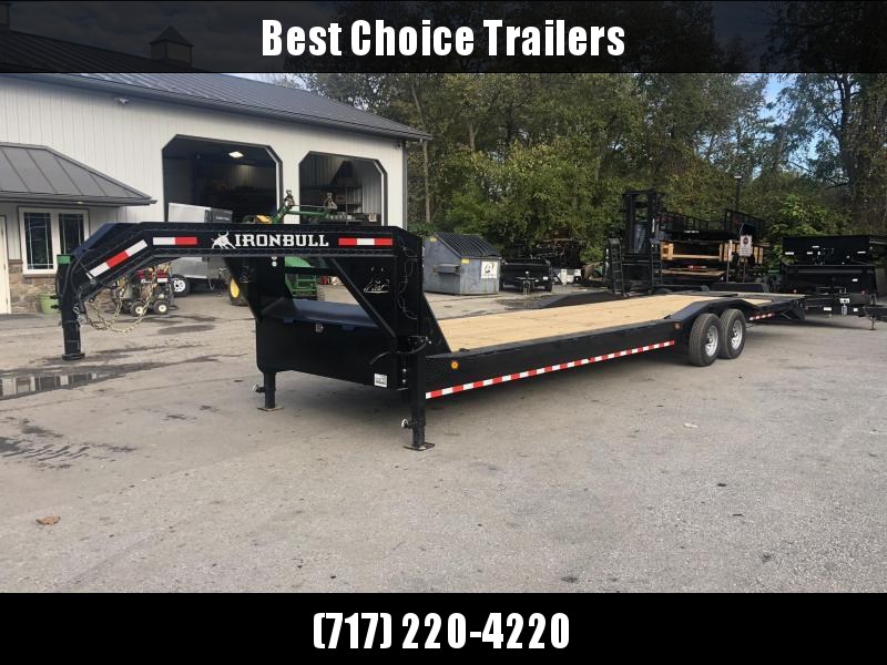 2020 Ironbull 102x34' Gooseneck 2-Car Hauler Trailer 14000# GVW * FULL WIDTH RAMPS * 102" DECK * DRIVE OVER FENDERS * BUGGY HAULER * DUAL JACKS * TOOLBOX 2020 Ironbull 102x34' Gooseneck 2-Car Hauler Trailer 14000# GVW * FULL WIDTH RAMPS * 102" DECK * DRIVE OVER FENDERS * BUGGY HAULER * DUAL JACKS * TOOLBOX