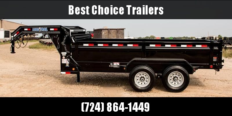 2019 Load Trail 7x12' Gooseneck Dump Trailer 14000# GVW * DUAL 12K JACKS * 3-WAY GATE * 8" I-BEAM FRAME * TARP KIT * SCISSOR HOIST * 6" TUBE BED FRAME * 110V CHARGER * ADJ COUPLER * 10GA 2PC SIDES/FLOOR * INTEGRATED KEYWAY * PRIMER * CLEARANCE 2019 Load Trail 7x12' Gooseneck Dump Trailer 14000# GVW * DUAL 12K JACKS * 3-WAY GATE * 8" I-BEAM FRAME * TARP KIT * SCISSOR HOIST * 6" TUBE BED FRAME * 110V CHARGER * ADJ COUPLER * 10GA 2PC SIDES/FLOOR * INTEGRATED KEYWAY * PRIMER * CLEARANCE