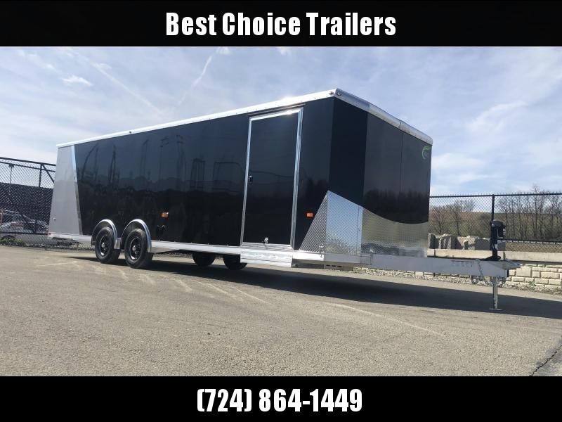 2020 NEO 8.5x26' Liberator Aluminum Enclosed Car Trailer 9990# GVW * NACX2685 * SILVER * FULL ESCAPE DOOR * NUDO FLOOR/RAMP * 5200# TORSION * BULLNOSE * SPREAD AXLE * DRT REAR SPOILER * NXP RAMP * MANY OPTIONS 2020 NEO 8.5x26' Liberator Aluminum Enclosed Car Trailer 9990# GVW * NACX2685 * SILVER * FULL ESCAPE DOOR * NUDO FLOOR/RAMP * 5200# TORSION * BULLNOSE * SPREAD AXLE * DRT REAR SPOILER * NXP RAMP * MANY OPTIONS