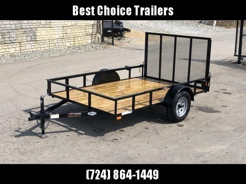 2020 AMO 78x12' Utility Landscape Trailer 2990# GVW * 4' GATE * TOOLESS GATE REMOVAL * 3500# AXLE * 15" RADIAL TIRES 2020 AMO 78x12' Utility Landscape Trailer 2990# GVW * 4' GATE * TOOLESS GATE REMOVAL * 3500# AXLE * 15" RADIAL TIRES