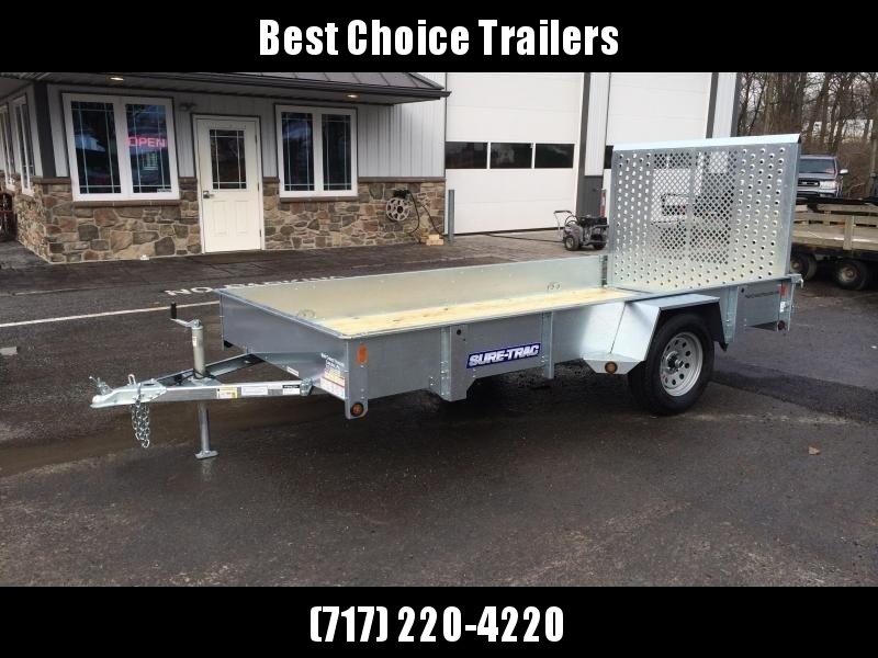 2020 Sure-Trac 6x12' Galvanized High Side Utility Trailer 2990# GVW 2020 Sure-Trac 6x12' Galvanized High Side Utility Trailer 2990# GVW