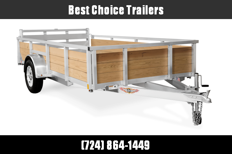 2020 H&H 76"x12' Aluminum Wood High Side Utility Landscape Trailer 2990# GVW * BI FOLD GATE * ALUMINUM WHEELS 2020 H&H 76"x12' Aluminum Wood High Side Utility Landscape Trailer 2990# GVW * BI FOLD GATE * ALUMINUM WHEELS