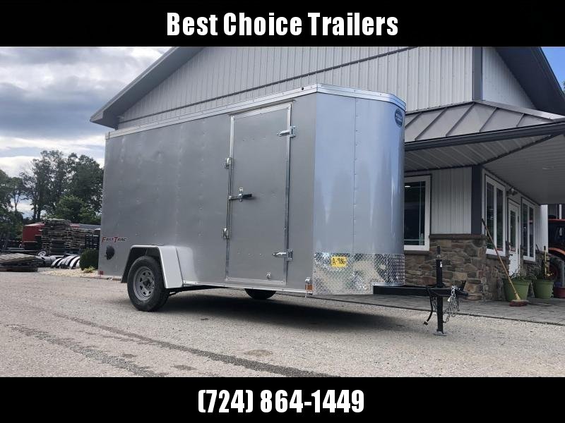 2019 Wells Cargo 6x10' Fastrac DELUXE Enclosed Cargo Trailer 2990# GVW * SILVER EXTERIOR * RAMP DOOR * .030 EXTERIOR * 1PC ALUM ROOF * 6'6" HEIGHT * TUBE STUDS * 16" O.C WALLS 2019 Wells Cargo 6x10' Fastrac DELUXE Enclosed Cargo Trailer 2990# GVW * SILVER EXTERIOR * RAMP DOOR * .030 EXTERIOR * 1PC ALUM ROOF * 6'6" HEIGHT * TUBE STUDS * 16" O.C WALLS