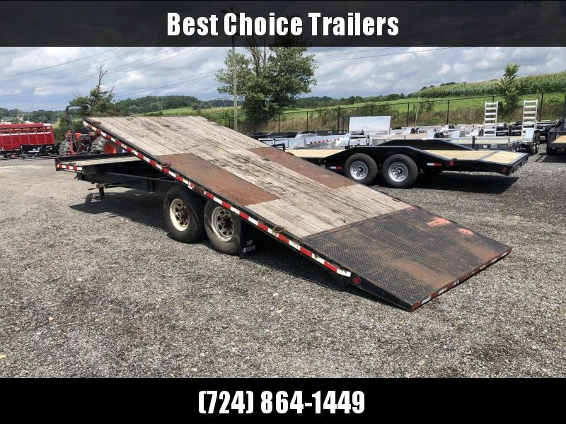 USED 2008 Cam Superline 102x20+4 Deckover Gravity Tilt Trailer * GRAVITY TILT * SPARE TIRE * FRONT TOOLBOX * HD COUPLER * SPLIT DECK USED 2008 Cam Superline 102x20+4 Deckover Gravity Tilt Trailer * GRAVITY TILT * SPARE TIRE * FRONT TOOLBOX * HD COUPLER * SPLIT DECK