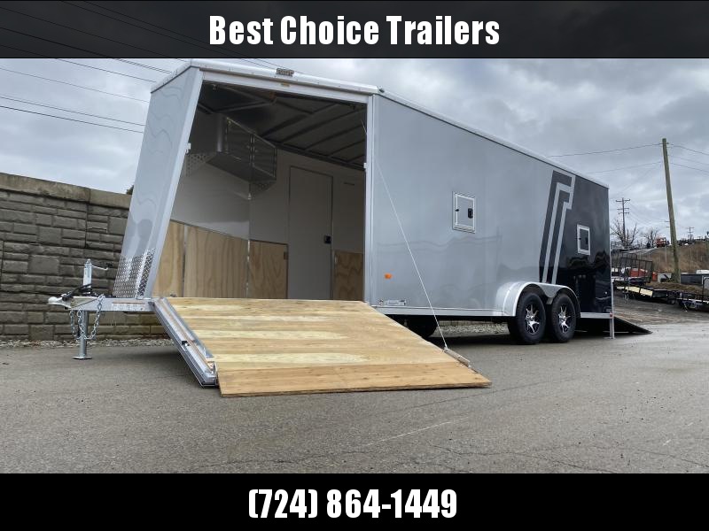 2020 Neo 7.5x23' Aluminum Enclosed All-Sport Trailer * 7' HEIGHT - UTV PKG * 2-TONE * FRONT RAMP * LOADED * UTV * ATV * Motorcycle * Snowmobile 2020 Neo 7.5x23' Aluminum Enclosed All-Sport Trailer * 7' HEIGHT - UTV PKG * 2-TONE * FRONT RAMP * LOADED * UTV * ATV * Motorcycle * Snowmobile