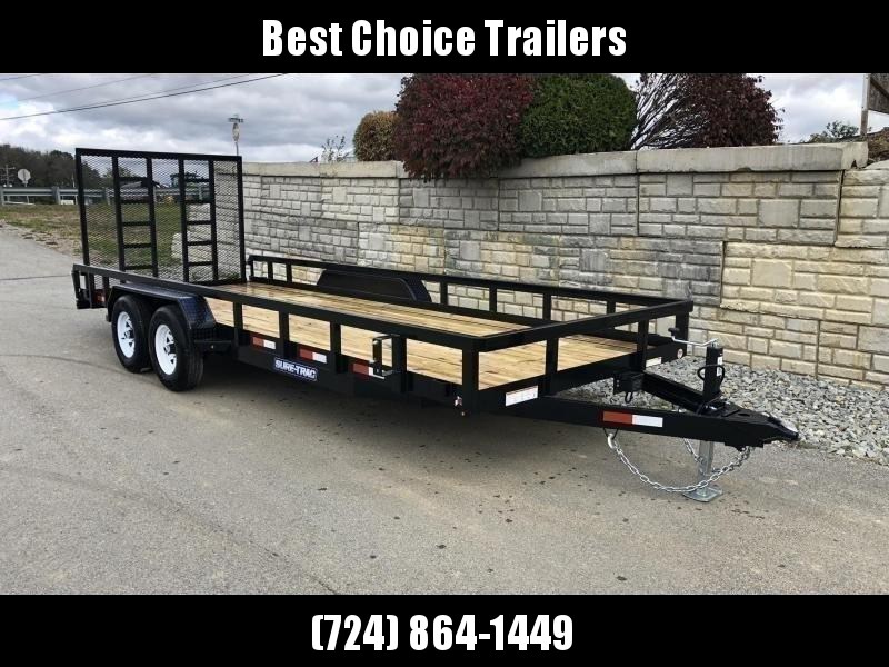 2020 Sure-Trac 7x20 Tube Top Utility Landscape Trailer 9900# GVW * PROFESSIONAL LANDSCAPE SERIES * HD GATE UPGRADE 2020 Sure-Trac 7x20 Tube Top Utility Landscape Trailer 9900# GVW * PROFESSIONAL LANDSCAPE SERIES * HD GATE UPGRADE