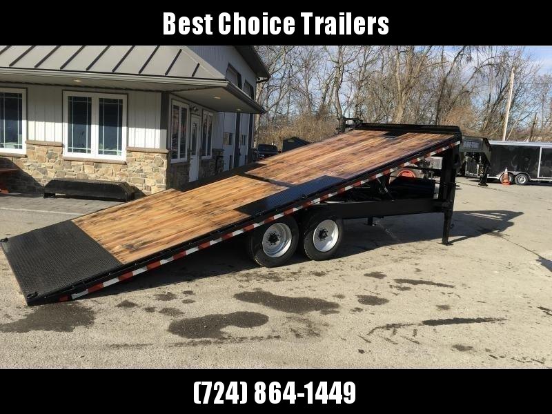 2020 Sure-Trac 102x22' Gooseneck Power Tilt Deckover 15000# GVW * DUAL HYDRAULIC JACKS * WINCH PLATE * OAK DECK UPGRADE * DUAL PISTON * FRONT TOOLBOX * 10" I-BEAM MAINFRAME * RUBRAIL/STAKE POCKETS/PIPE SPOOLS/8 D-RINGS 2020 Sure-Trac 102x22' Gooseneck Power Tilt Deckover 15000# GVW * DUAL HYDRAULIC JACKS * WINCH PLATE * OAK DECK UPGRADE * DUAL PISTON * FRONT TOOLBOX * 10" I-BEAM MAINFRAME * RUBRAIL/STAKE POCKETS/PIPE SPOOLS/8 D-RINGS