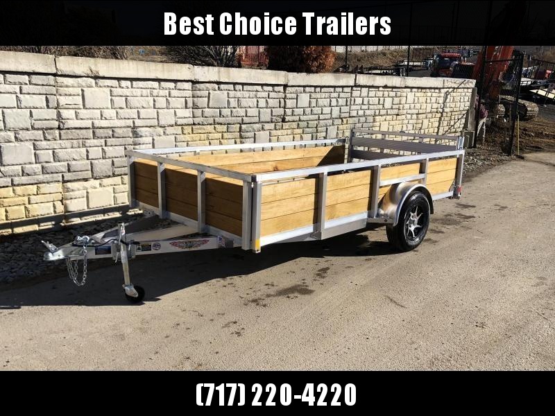 2019 H&H 76x12' Aluminum Wood High Side Utility Landscape Trailer 2990# GVW * 2' HIGH SIDES * BI FOLD GATE * ALUMINUM WHEELS * TUBE TOP * TRIPLE TUBE TONGUE * TUBE TONGUE * SWIVEL JACKS * STAKE POCKETS * EXTENDED 54" GATE * CLEARANCE 2019 H&H 76x12' Aluminum Wood High Side Utility Landscape Trailer 2990# GVW * 2' HIGH SIDES * BI FOLD GATE * ALUMINUM WHEELS * TUBE TOP * TRIPLE TUBE TONGUE * TUBE TONGUE * SWIVEL JACKS * STAKE POCKETS * EXTENDED 54" GATE * CLEARANCE