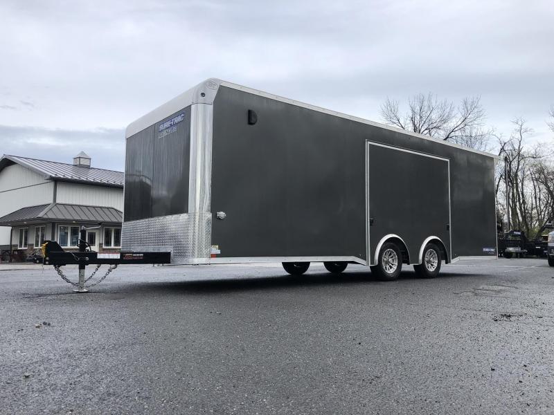 2020 Sure Trac 8.5x24' Racing Pro Enclosed Car Hauler Trailer 9900# GVW * LOADED * CHARCOAL * NUDO * VINYL WALLS/CEILING * CABINETS * TORSION * BULLNOSE 2020 Sure Trac 8.5x24' Racing Pro Enclosed Car Hauler Trailer 9900# GVW * LOADED * CHARCOAL * NUDO * VINYL WALLS/CEILING * CABINETS * TORSION * BULLNOSE