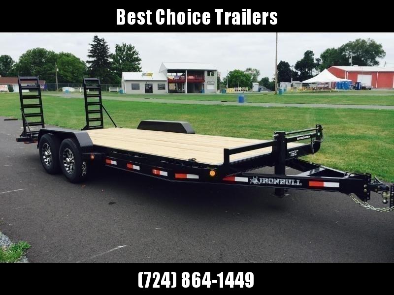 2020 Ironbull 7x18' Equipment Trailer 14000# GVW * RUBRAIL/STAKE POCKETS/PIPE SPOOLS/D-RINGS * ADJUSTABLE KNEE * KNIFEEDGE RAMP * REMOVABLE FENDERS 2020 Ironbull 7x18' Equipment Trailer 14000# GVW * RUBRAIL/STAKE POCKETS/PIPE SPOOLS/D-RINGS * ADJUSTABLE KNEE * KNIFEEDGE RAMP * REMOVABLE FENDERS