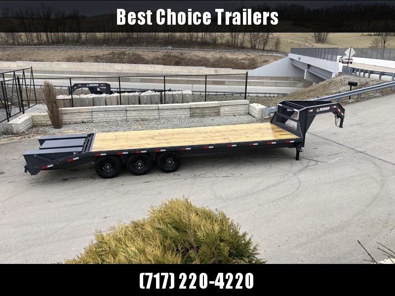 2019 Lamar 102x23+5' Gooseneck Beavertail Deckover Trailer 21000# * 2 FLIPOVER RAMPS + POP UP DOVE * SIDE TOOLBOX * CHARCOAL * 12" BEAM * FRONT TOOLBOX / DUAL JACKS 2019 Lamar 102x23+5' Gooseneck Beavertail Deckover Trailer 21000# * 2 FLIPOVER RAMPS + POP UP DOVE * SIDE TOOLBOX * CHARCOAL * 12" BEAM * FRONT TOOLBOX / DUAL JACKS