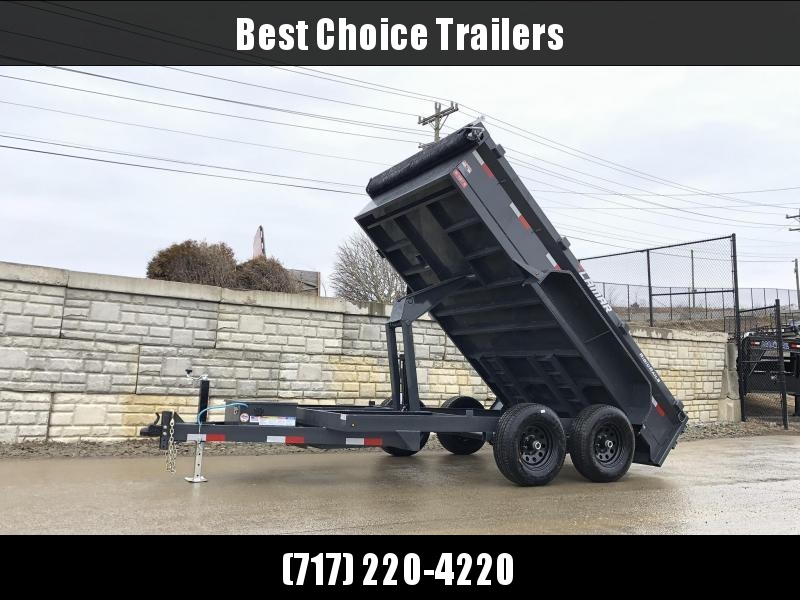 2020 Lamar 77x12' 9990# GVW Low Profile Dump Trailer * SCISSOR HOIST * DROP JACK * DELUXE TARP KIT * ADJUSTABLE COUPLER * CHARCOAL * SPARE MT * RIGID RAILS * HARD TO FIND WIDTH!! 2020 Lamar 77x12' 9990# GVW Low Profile Dump Trailer * SCISSOR HOIST * DROP JACK * DELUXE TARP KIT * ADJUSTABLE COUPLER * CHARCOAL * SPARE MT * RIGID RAILS * HARD TO FIND WIDTH!!