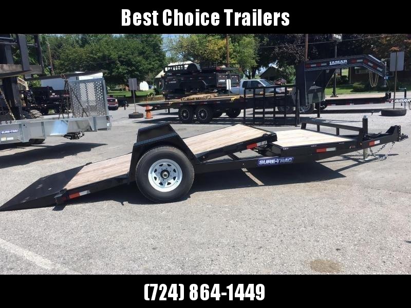 2019 Sure-Trac 78"x12+4' Tilt Equipment Trailer Scissor Hauler 7800# GVW * OAK DECK * TOOLBOX * CLEARANCE 2019 Sure-Trac 78"x12+4' Tilt Equipment Trailer Scissor Hauler 7800# GVW * OAK DECK * TOOLBOX * CLEARANCE