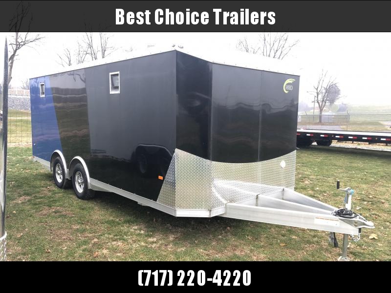 NEW NEO 8.5x20' NACX Aluminum Spread Axle Round Top Enclosed Car Hauler Trailer 9990# GVW * GENERATOR DOOR * VINYL CEILING * 4-LED STRIP LIGHT * A/C UNIT * 50 AMP ALEC * EXTRUDED FLOOR/RAMP * CLEARANCE NEW NEO 8.5x20' NACX Aluminum Spread Axle Round Top Enclosed Car Hauler Trailer 9990# GVW * GENERATOR DOOR * VINYL CEILING * 4-LED STRIP LIGHT * A/C UNIT * 50 AMP ALEC * EXTRUDED FLOOR/RAMP * CLEARANCE