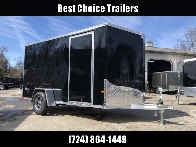 2020 Neo 6x12' NAVF Aluminum Enclosed Cargo Trailer * RAMP DOOR * BLACK * ALUMINUM WHEELS 2020 Neo 6x12' NAVF Aluminum Enclosed Cargo Trailer * RAMP DOOR * BLACK * ALUMINUM WHEELS