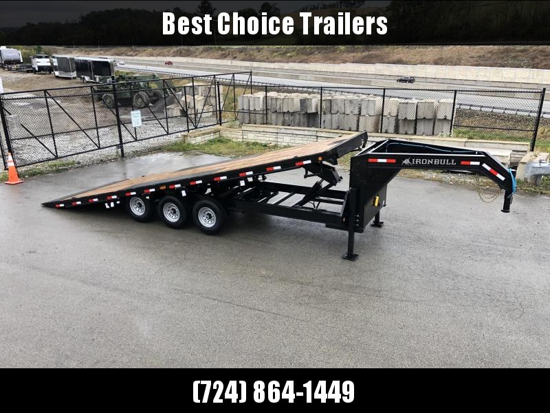 2020 Ironbull 102"x26' Gooseneck Deckover Power Tilt 21000# GVW * HYDRAULIC JACKS * SCISSOR HOIST * WINCH PLATE * TRIPLE AXLE * SLIDING WINCH TRACK 2020 Ironbull 102"x26' Gooseneck Deckover Power Tilt 21000# GVW * HYDRAULIC JACKS * SCISSOR HOIST * WINCH PLATE * TRIPLE AXLE * SLIDING WINCH TRACK