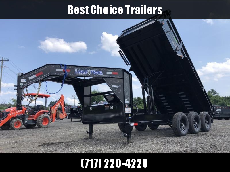 2019 Load Trail 7x16' Gooseneck Dump Trailer 21000# GVW * 8" I-BEAM FRAME * TARP KIT * OVERSIZE 6X21" SCISSOR HOIST * 10GA 2PC SIDES & FLOOR * 6" TUBE BED FRAME 2019 Load Trail 7x16' Gooseneck Dump Trailer 21000# GVW * 8" I-BEAM FRAME * TARP KIT * OVERSIZE 6X21" SCISSOR HOIST * 10GA 2PC SIDES & FLOOR * 6" TUBE BED FRAME